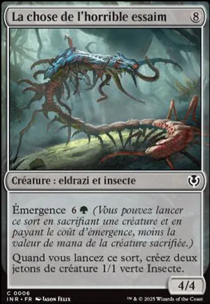 La chose de l'horrible essaim