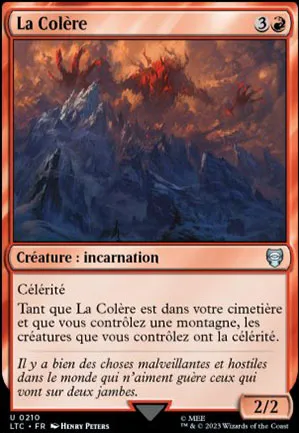 La Colère