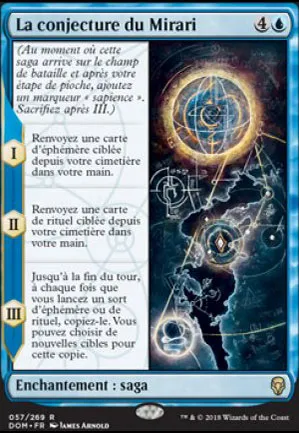 La conjecture du Mirari