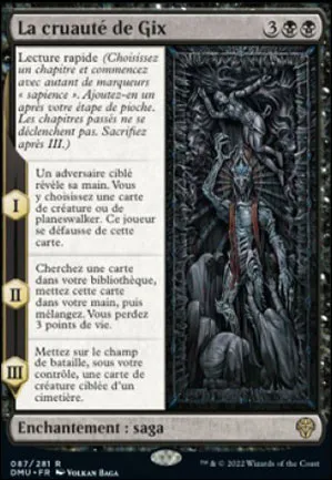 La cruauté de Gix