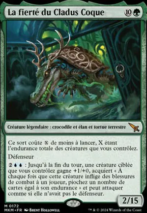 La fierté du Cladus Coque