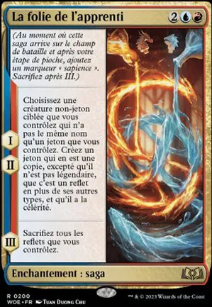 La folie de l'apprenti