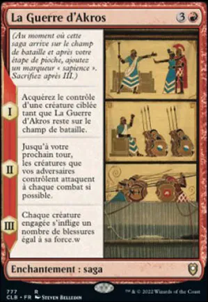 La Guerre d'Akros