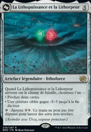 La Lithopuissance et la Lithorpeur // Urza, Planeswalker
