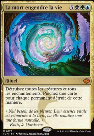 La mort engendre la vie