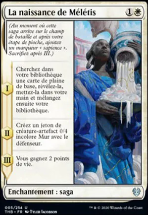 La naissance de Mélétis