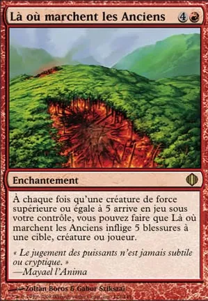 Là où marchent les Anciens