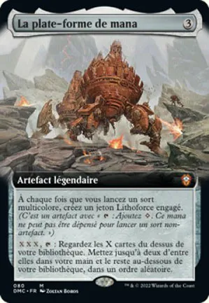 La plate-forme de mana