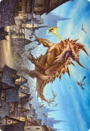La tarasque - Illustration