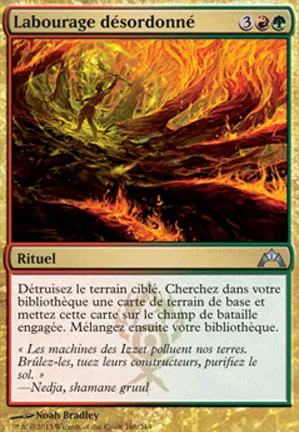 Labourage désordonné