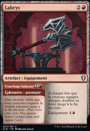 Labrys // Tranchage balayant