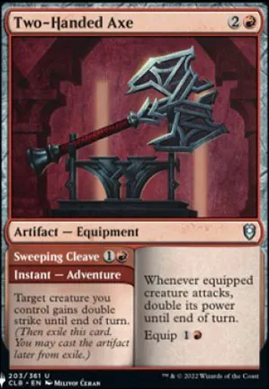 Labrys // Tranchage balayant