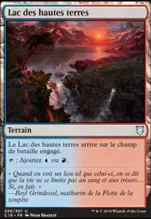 Lac des hautes terres