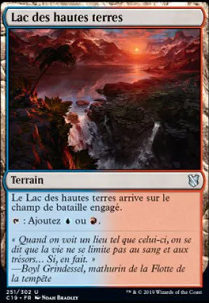 Lac des hautes terres