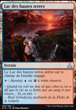 Lac des hautes terres