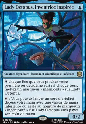 Lady Octopus, inventrice inspirée