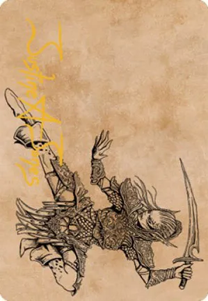 Lae'zel, championne de Vlaakith - Illustration
