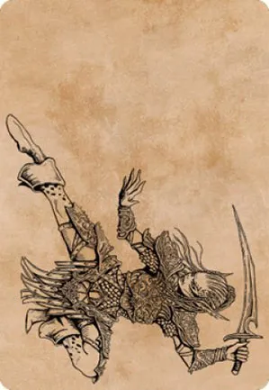 Lae'zel, championne de Vlaakith - Illustration