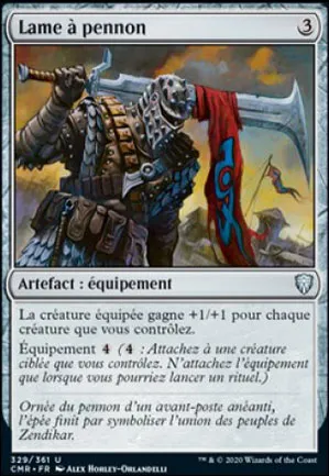 Lame à pennon