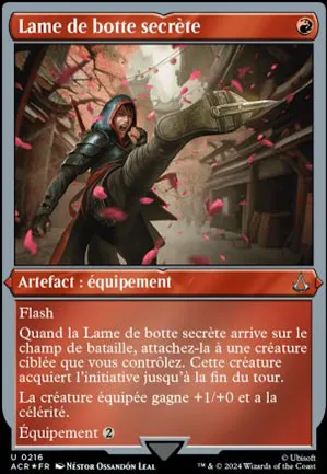 Lame de botte secrète