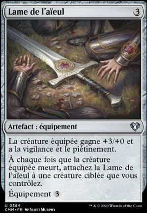 Lame de l'aïeul