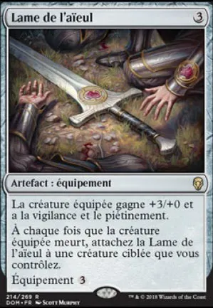 Lame de l'aïeul