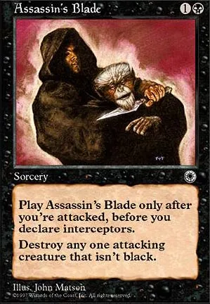 Lame de l'assassin