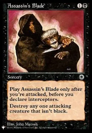 Lame de l'assassin