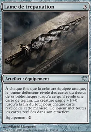 Lame de trépanation