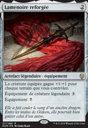 Lamenoire reforgée