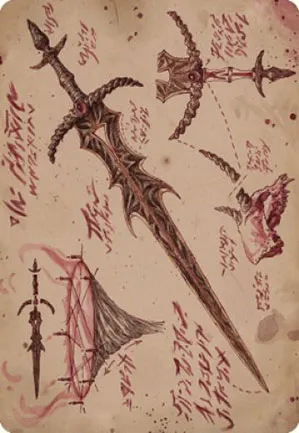 Lamenoire reforgée - Illustration