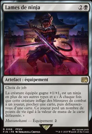 Lames de ninja