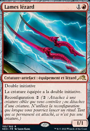 Lames lézard
