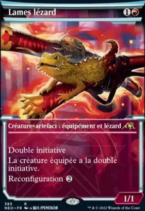 Lames lézard