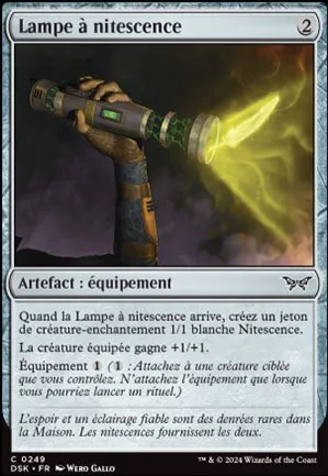 Lampe à nitescence