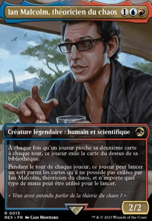 lan Malcolm, théoricien du chaos