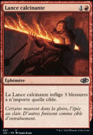 Lance calcinante