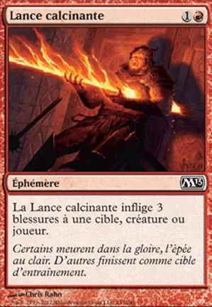 Lance calcinante