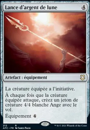 Lance d'argent de lune