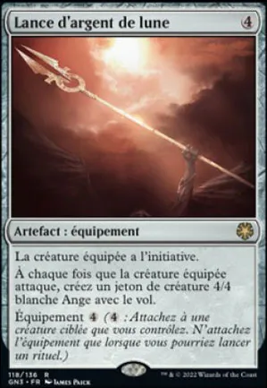 Lance d'argent de lune