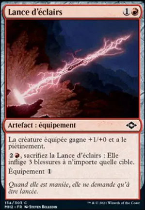 Lance d'éclairs