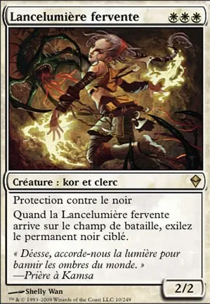 Lancelumière fervente