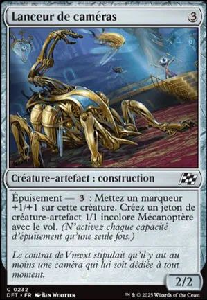 Lanceur de caméras