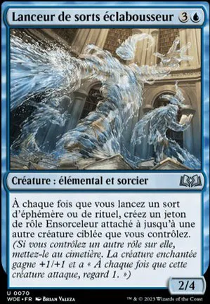 Lanceur de sorts éclabousseur