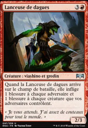 Lanceuse de dagues