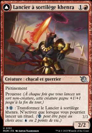 Lancier à sortilège khenra // Pisteur à sortilège gitaxien
