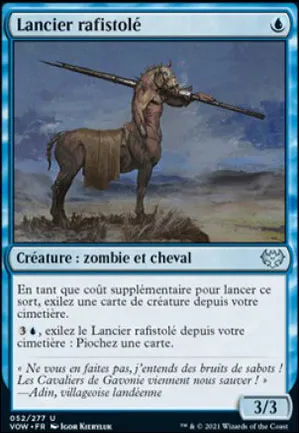 Lancier rafistolé