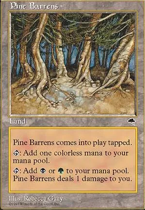 Landes de pins
