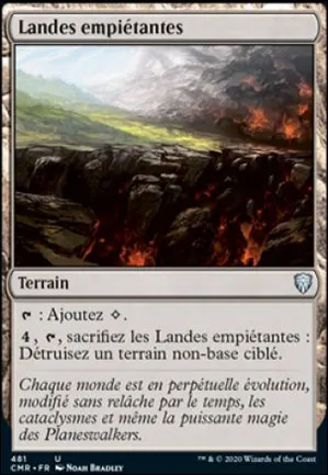 Landes empiétantes