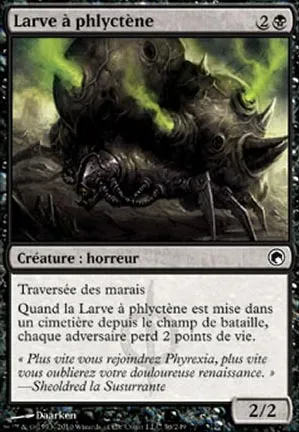 Larve à phlyctène